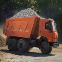 Щебень фракции 5-20 мм, М-1000, КАМАЗ 15 тонн
