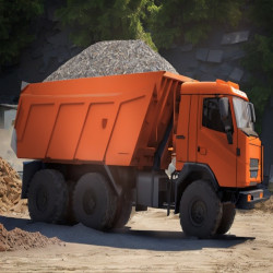 Щебень фракции 40-70 мм, М-1000, КАМАЗ 15 тонн