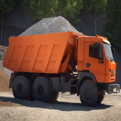 Отсев щебня 0-5 мм, КАМАЗ 15 тонн