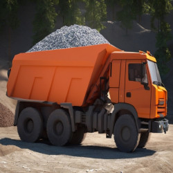 Щебень фракции 20-40 мм, М-1000, КАМАЗ 10 тонн