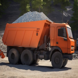 Щебень фракции 20-40 мм, М-1000, КАМАЗ 15 тонн